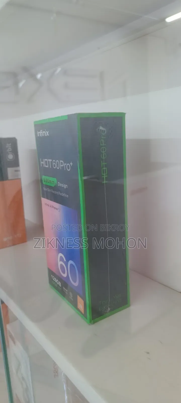 New Infinix Hot 60 Pro+ 128 GB Silver