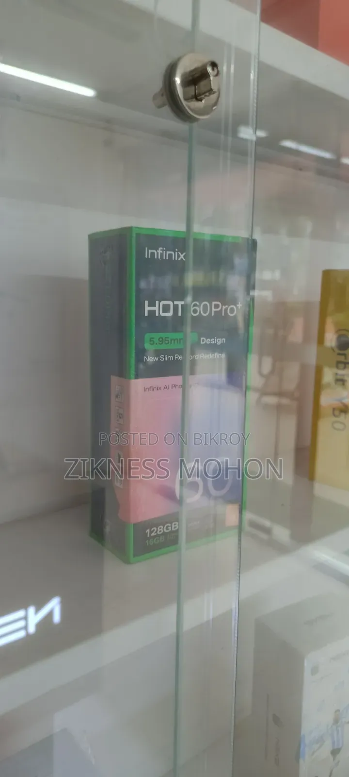 New Infinix Hot 60 Pro+ 128 GB Silver