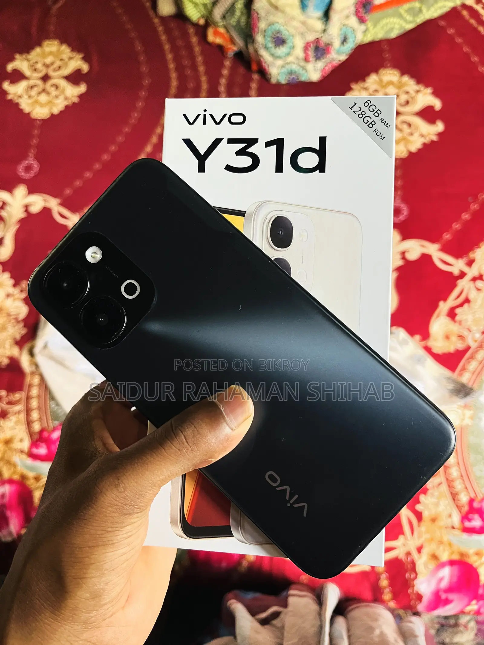 Vivo Y31d 128 GB Black