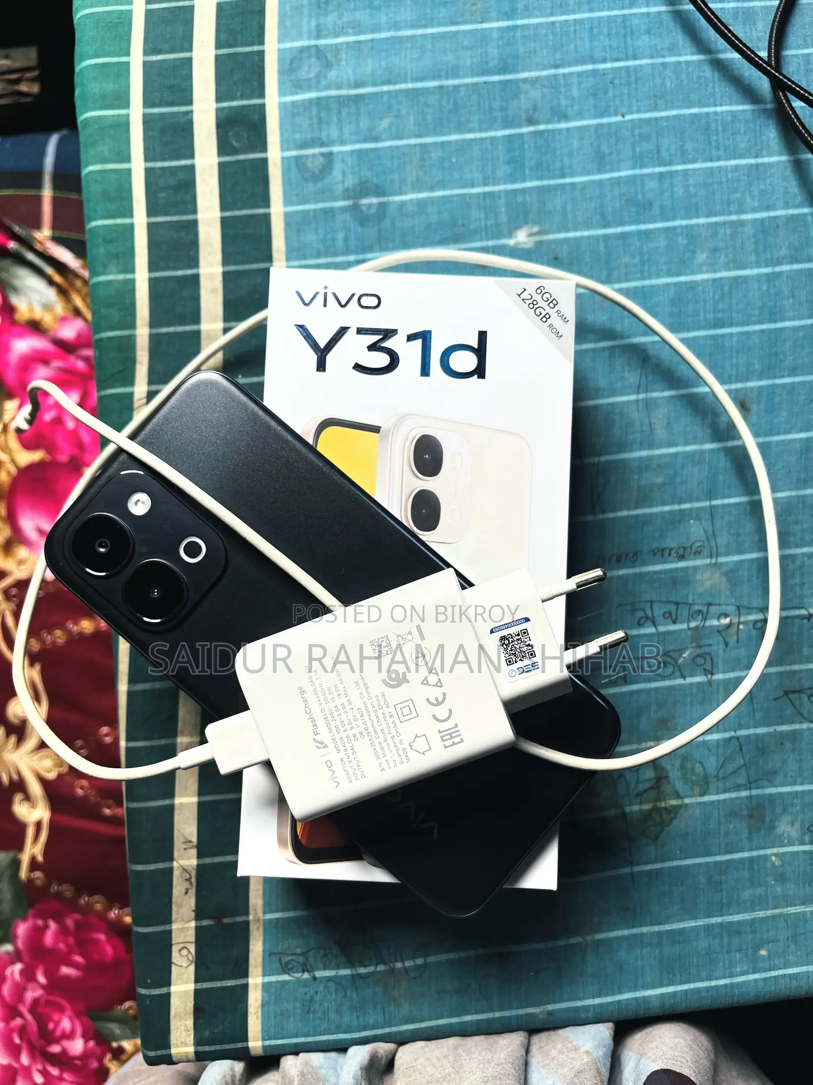 Vivo Y31d 128 GB Black