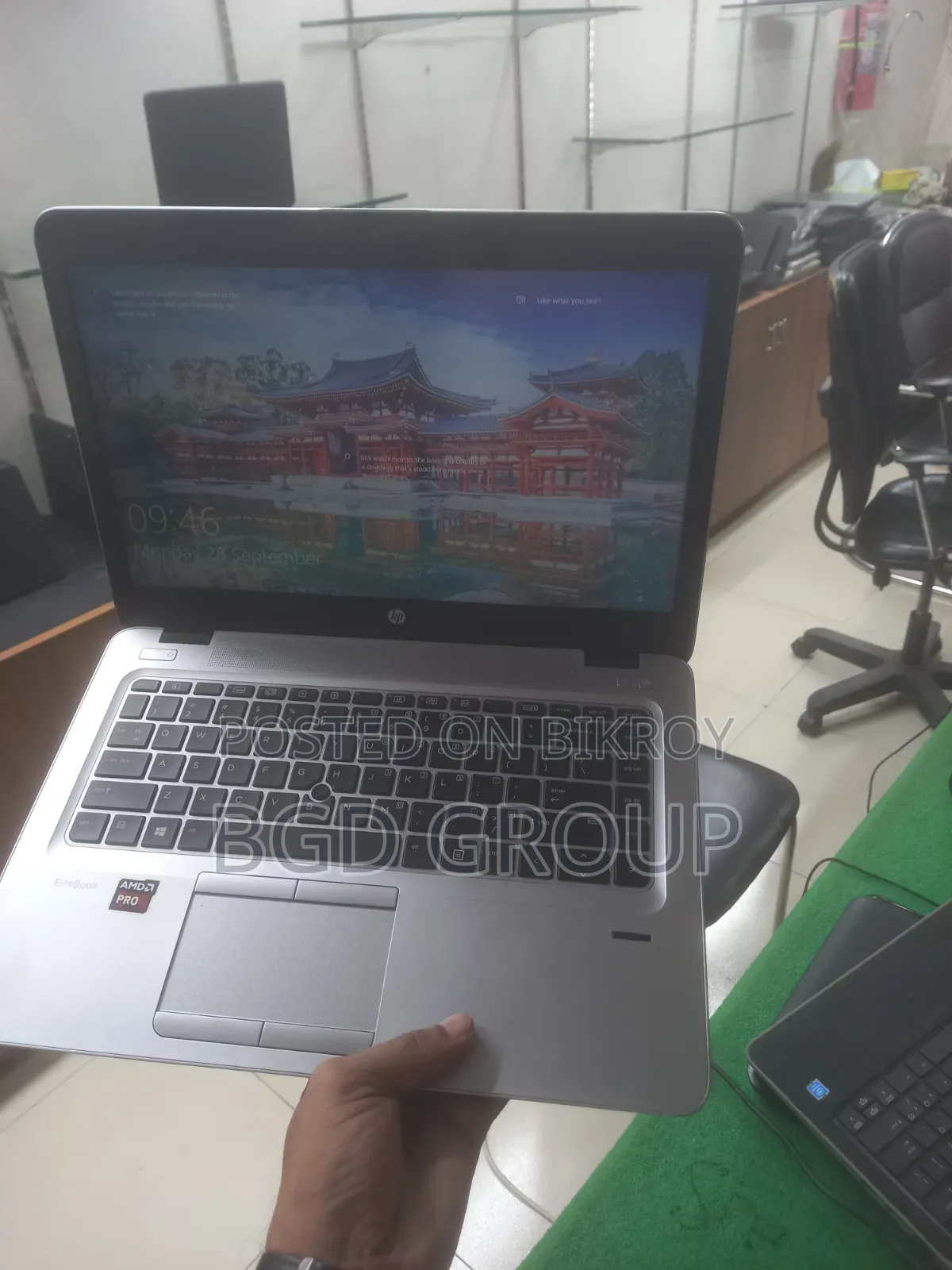 ল্যাপটপ এইচপি এলিটবুক ৭৪৫ জি৪ ৮জিবি এএমডি রাইজেন ৫ এসএসডি ২৫৬জিবি