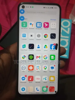 রিয়েলমি নারজো ৫০ ৬৪ জিবি সিলভার