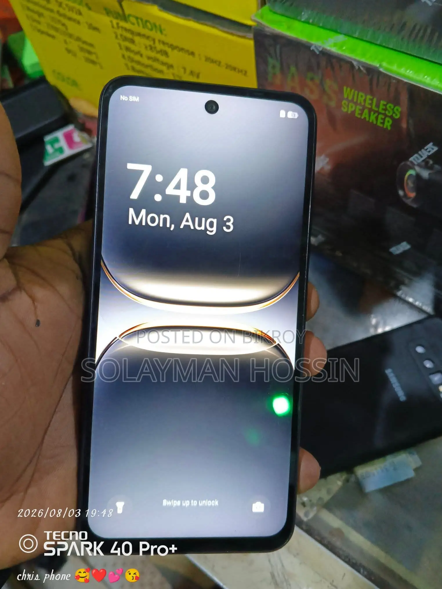 Tecno Spark 40 128 GB Black