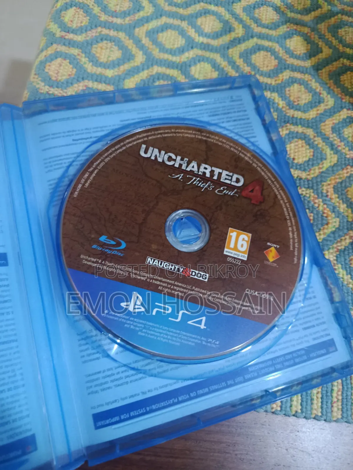 PS4 Uncharted 4
