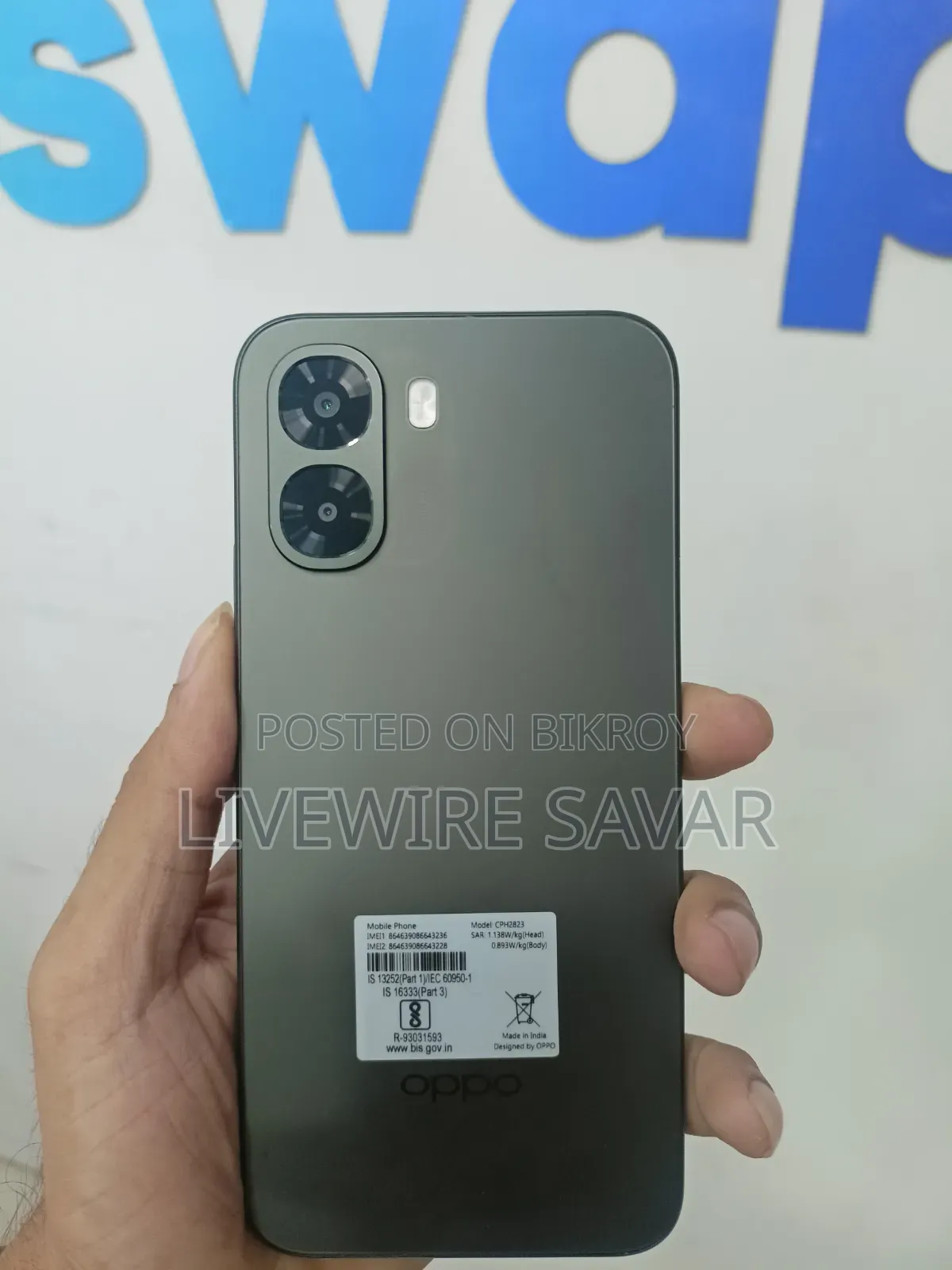 Oppo A6x 128 GB Green