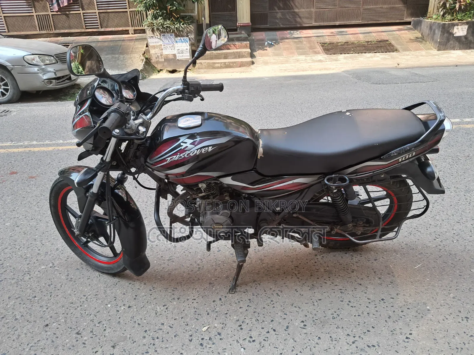 Bajaj Discover 100 2014 Red