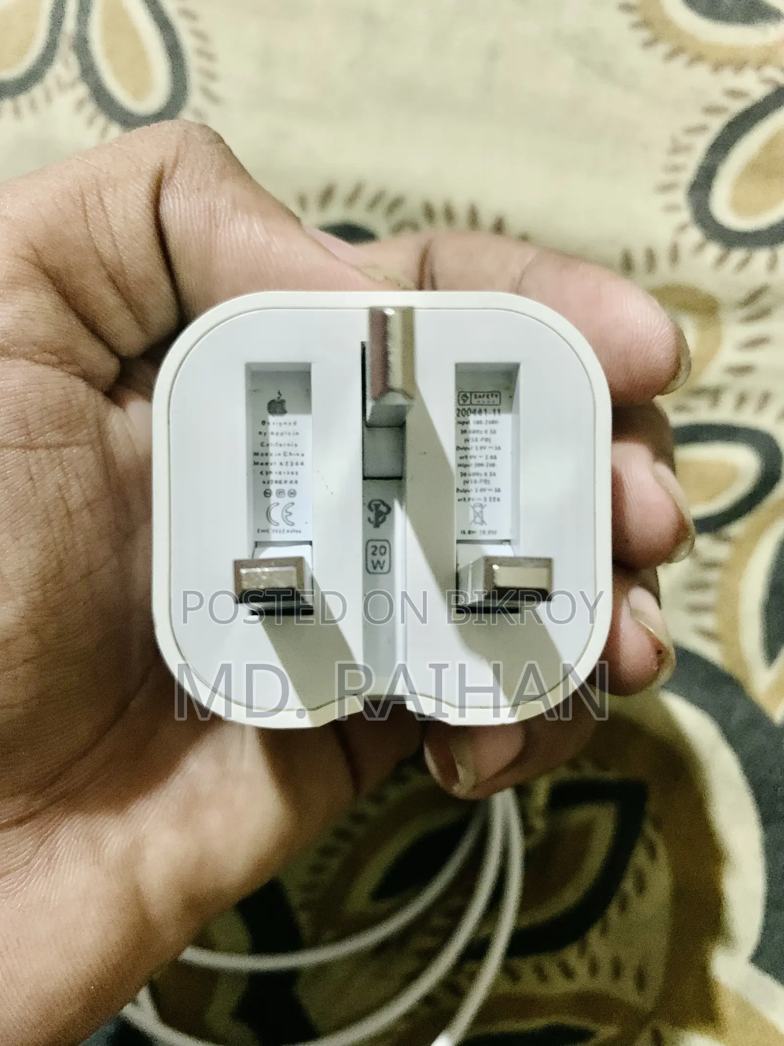 iPhone 20w Charger