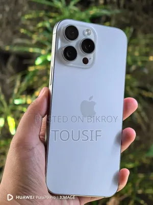 অ্যাপল আইফোন ১৬ প্রো ম্যাক্স ২৫৬ জিবি সিলভার