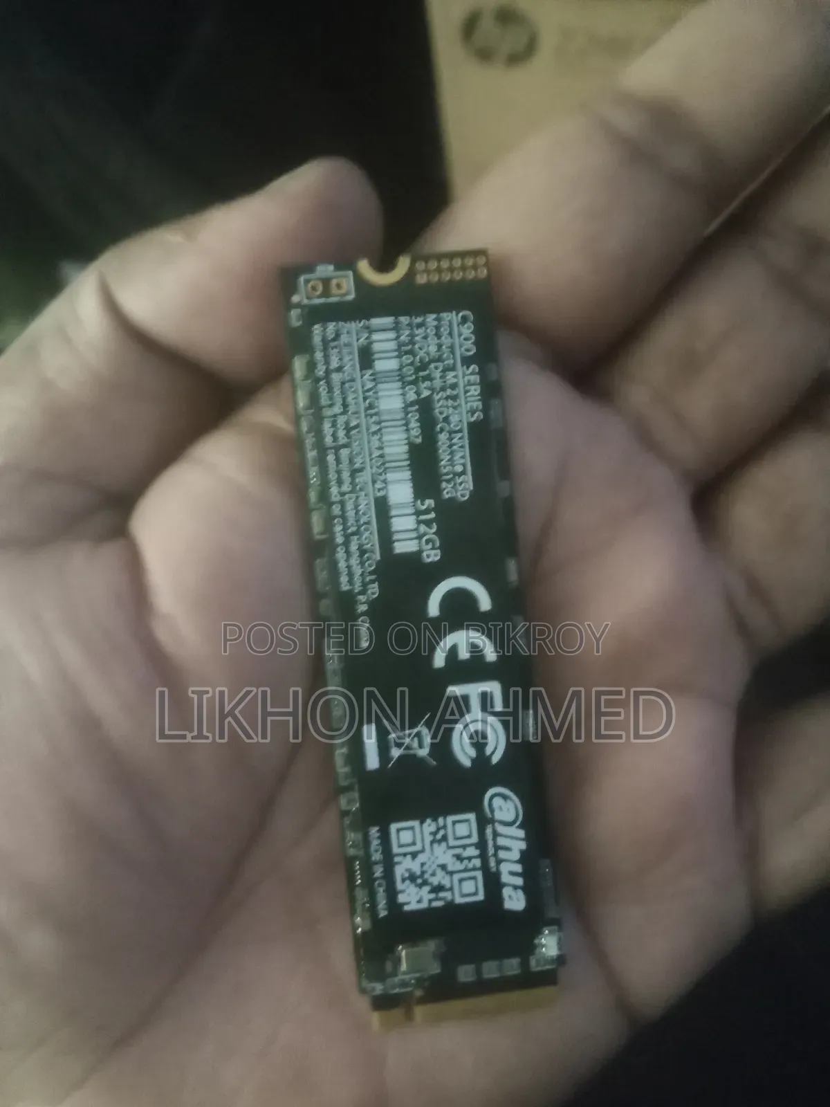 512 GB NVMe 100% Health