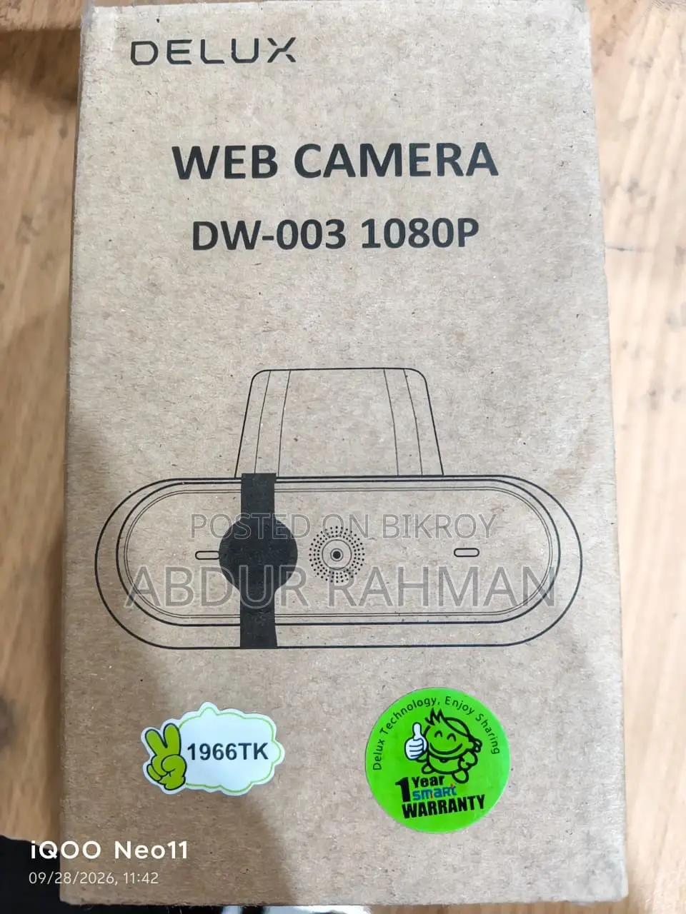 Delux DW-003 Full HD 1080p Webcam