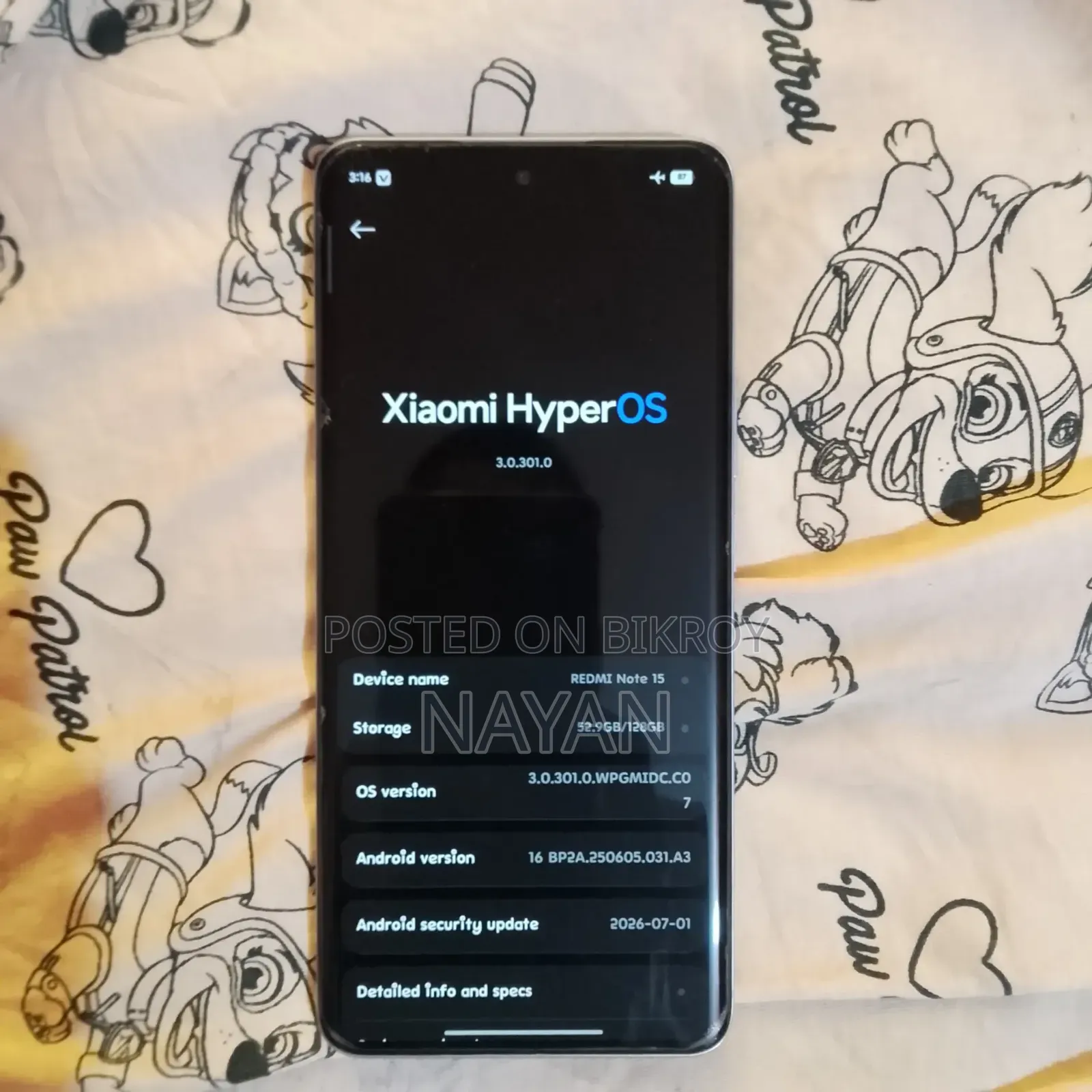 Xiaomi Redmi Note 15 128 GB Pink