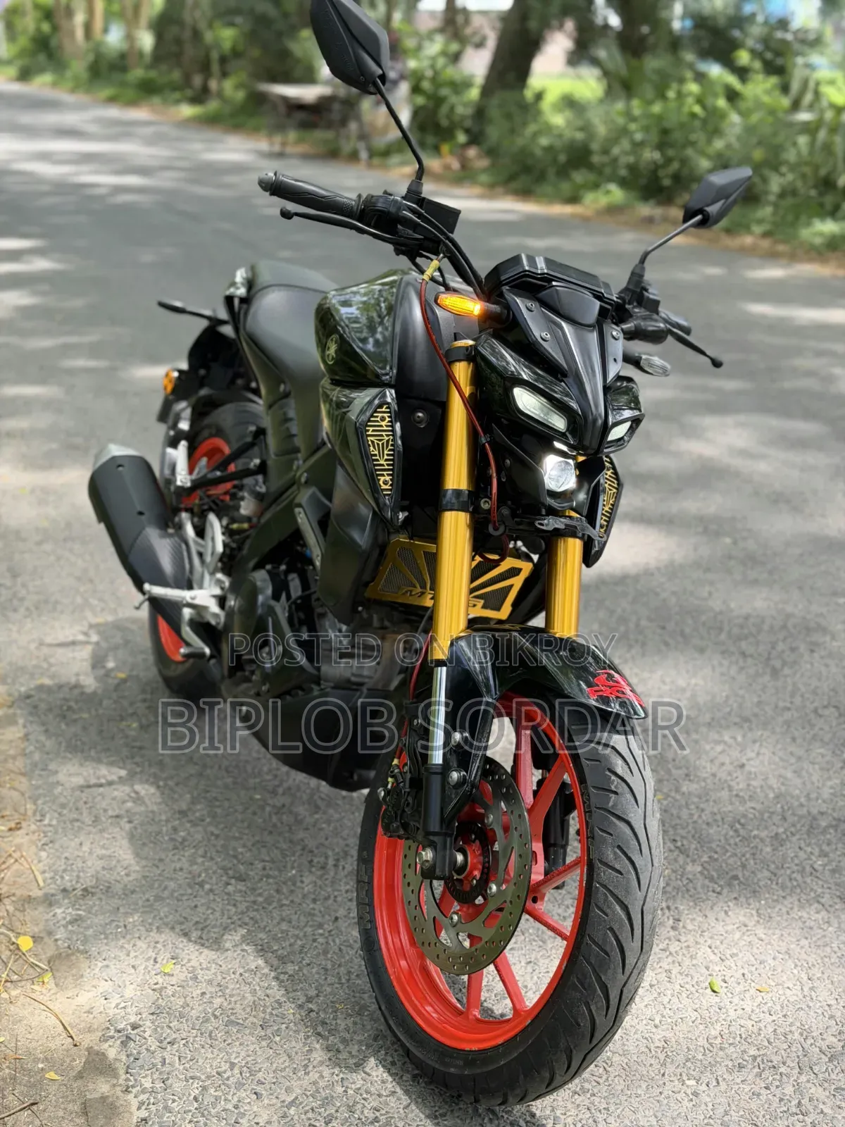 New Yamaha MT-15 2024 Black