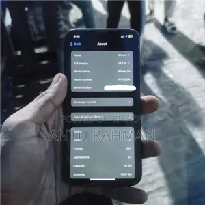 অ্যাপল আইফোন এক্সএস ৬৪ জিবি ব্ল্যাক