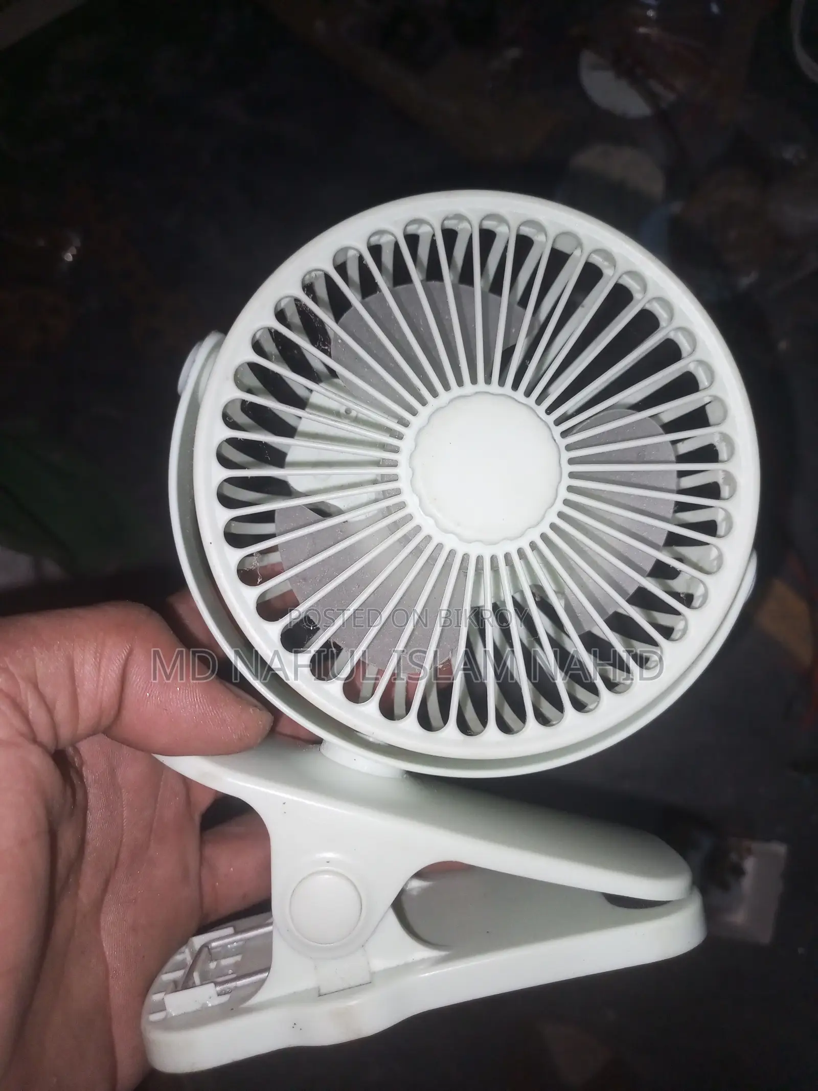 Portable Charger Fan