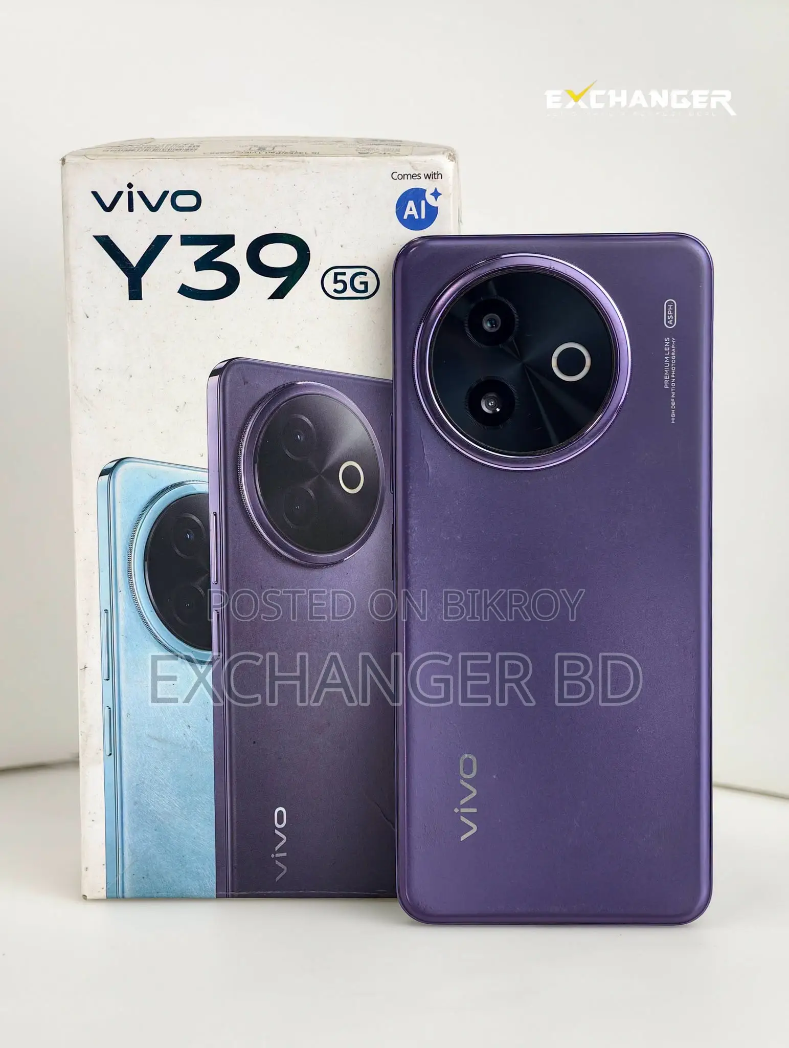 Vivo Y39 128 GB Purple