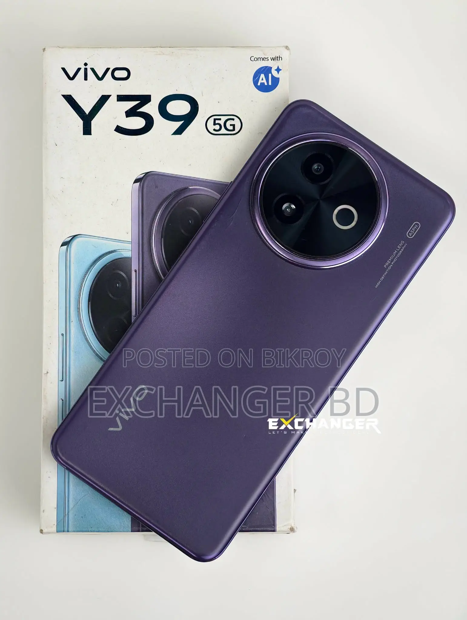 Vivo Y39 128 GB Purple
