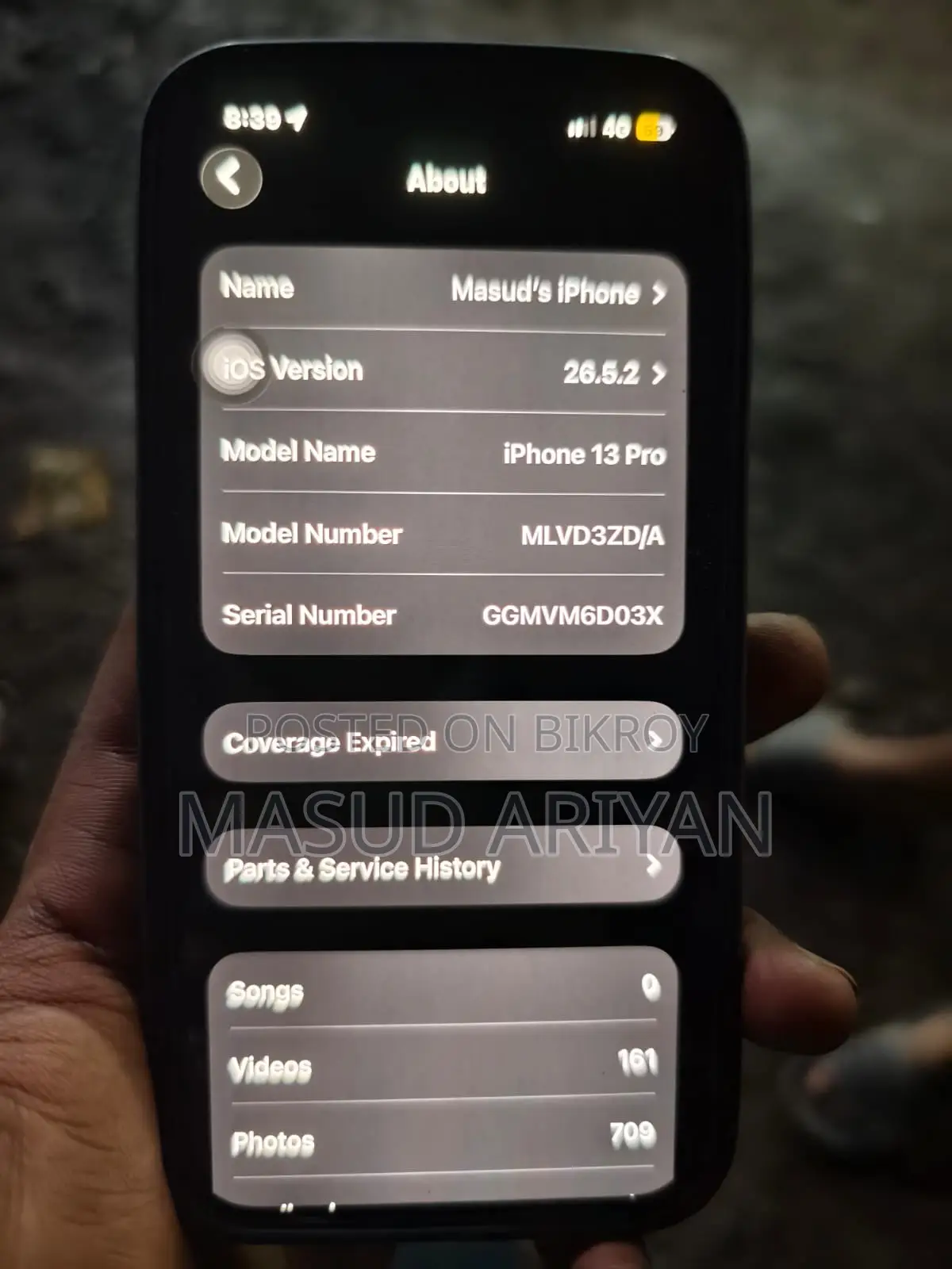 Apple iPhone 13 Pro 128 GB Graphite