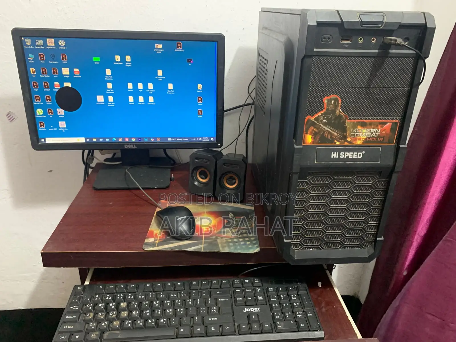 Desktop Computer 4GB Intel Core i3 SSD 128GB