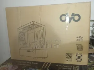 ওভো সিসি২১৯৫০১-এম এম-এটিএক্স মিনি টাওয়ার গেমিং কেসিং।