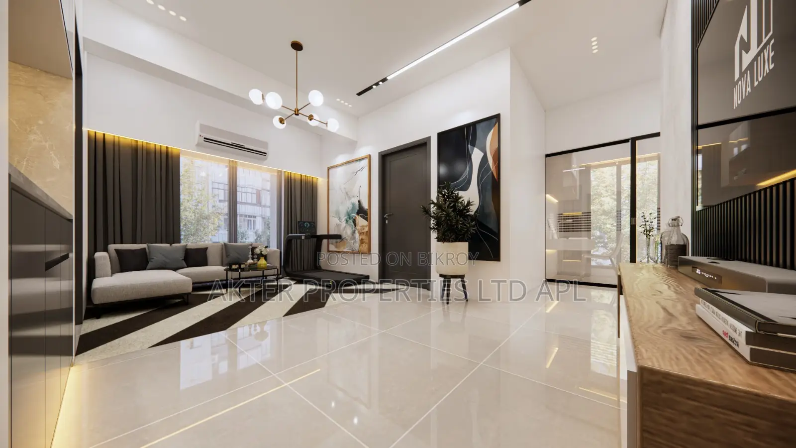 4 Bedroom Apartment in Opposite East West, Aftab Nagar for Sale