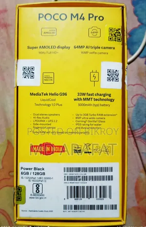 Xiaomi Poco M4 Pro 128 GB Black