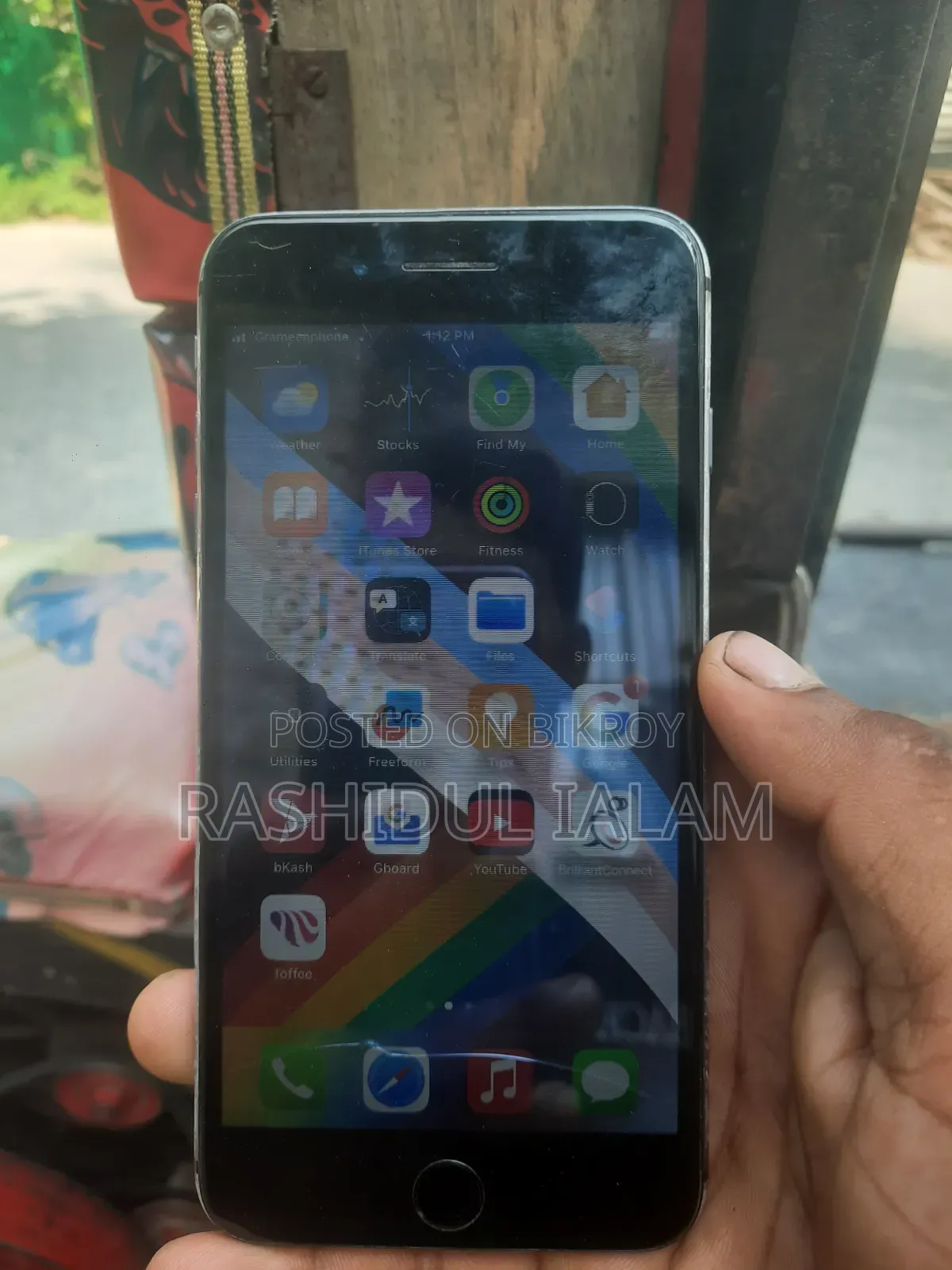 অ্যাপল আইফোন ৮ প্লাস ৬৪ জিবি ব্ল্যাক