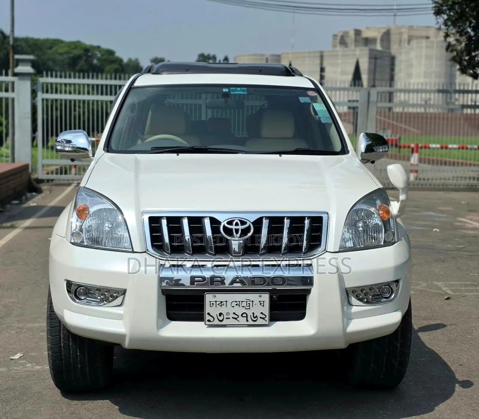 Toyota Land Cruiser Prado 2007 Pearl
