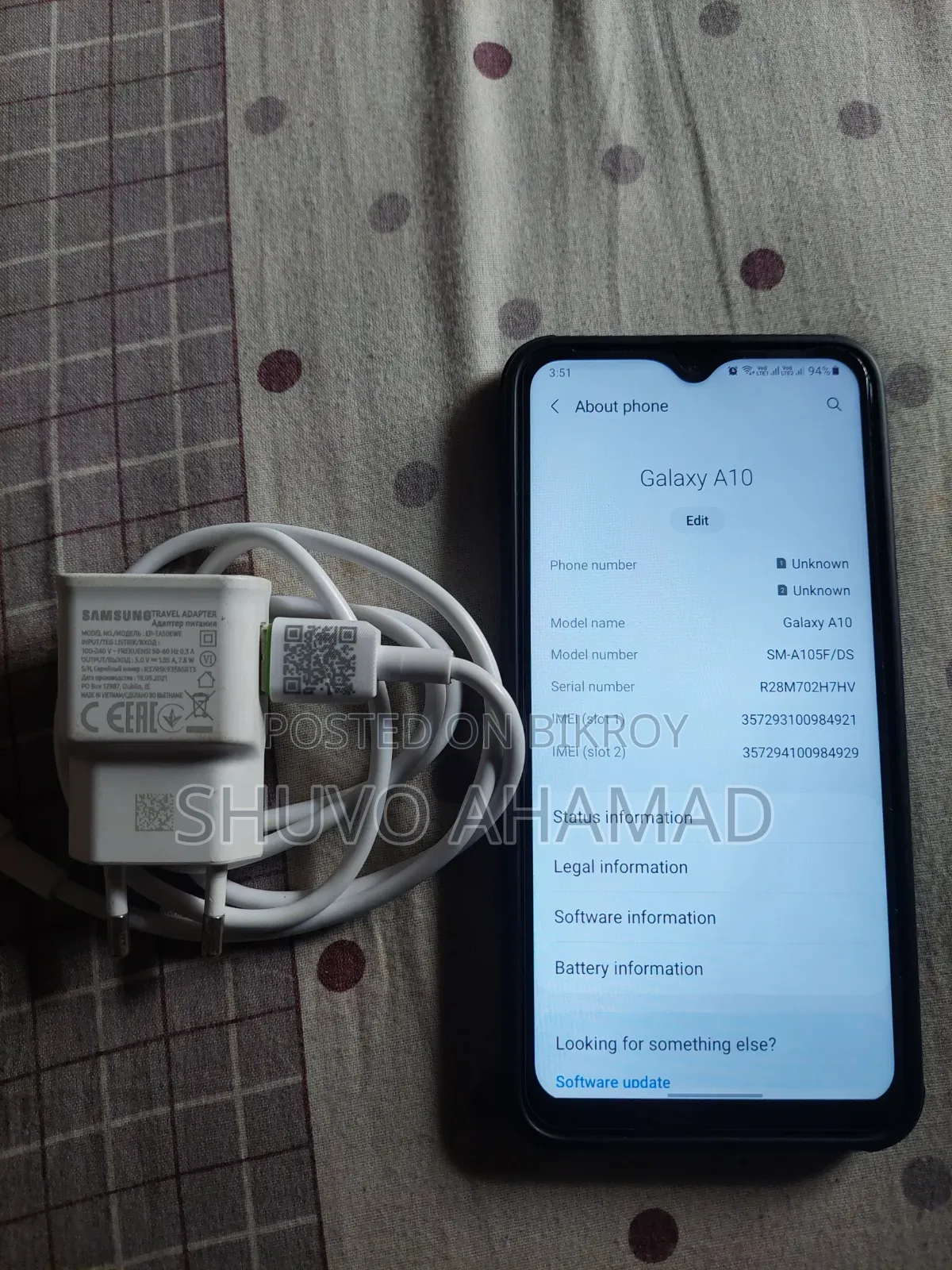 Samsung Galaxy A10 32 GB Blue