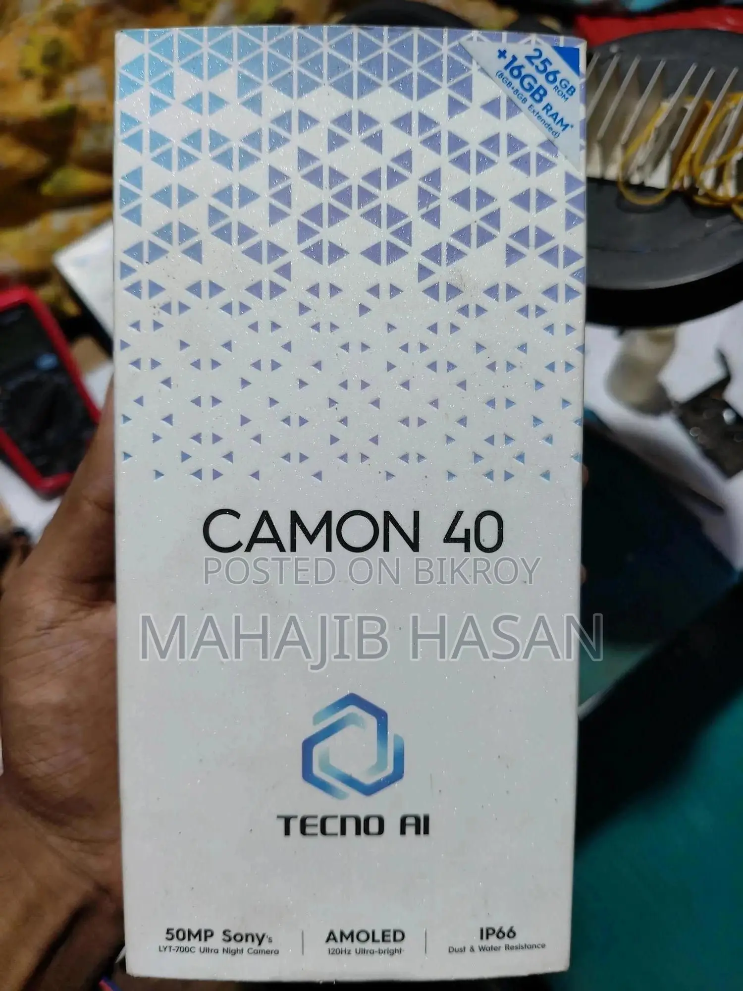 Tecno Camon 40 256 GB Blue