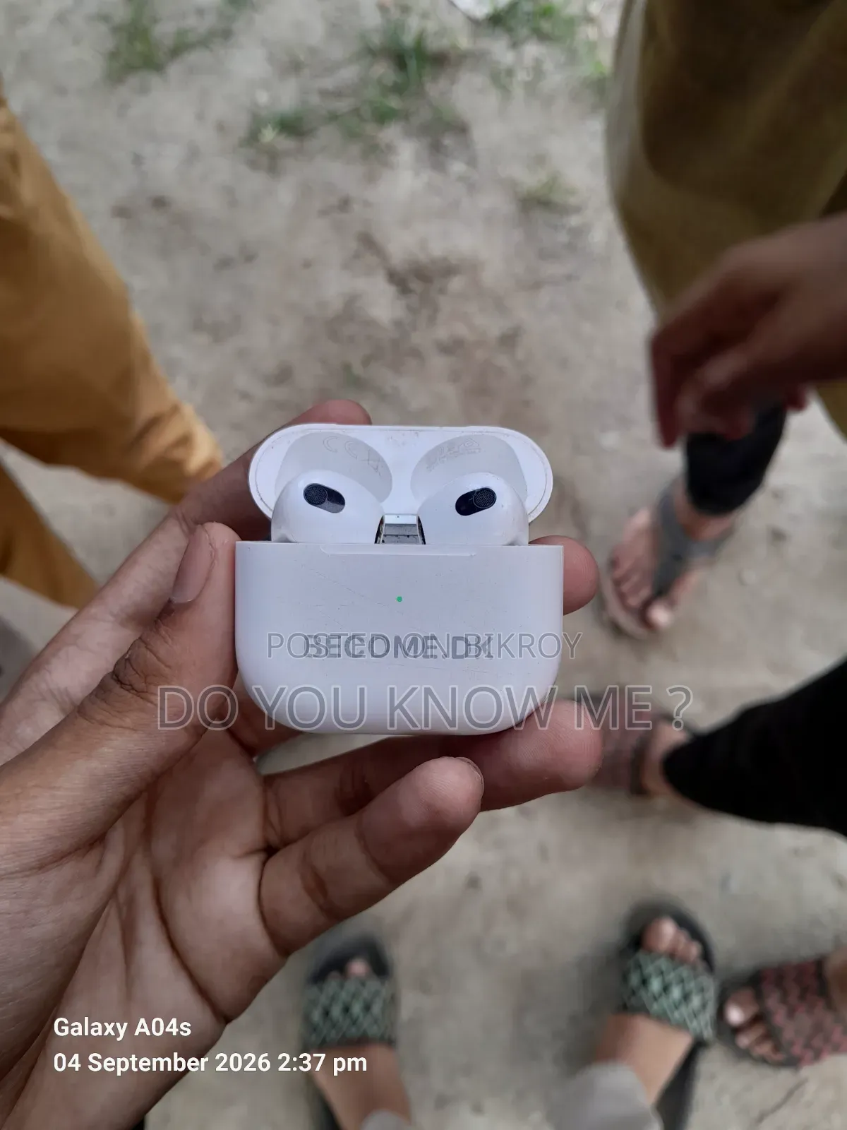 অ্যাপল এয়ারপডস ৩য় প্রজন্ম (অরজিনাল)