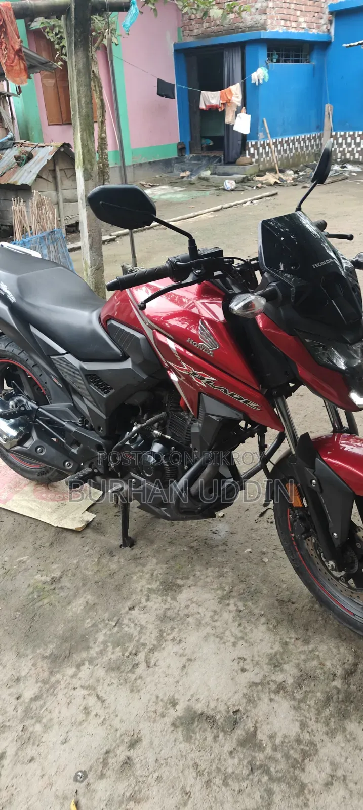 Honda X-Blade 160 2021 Red