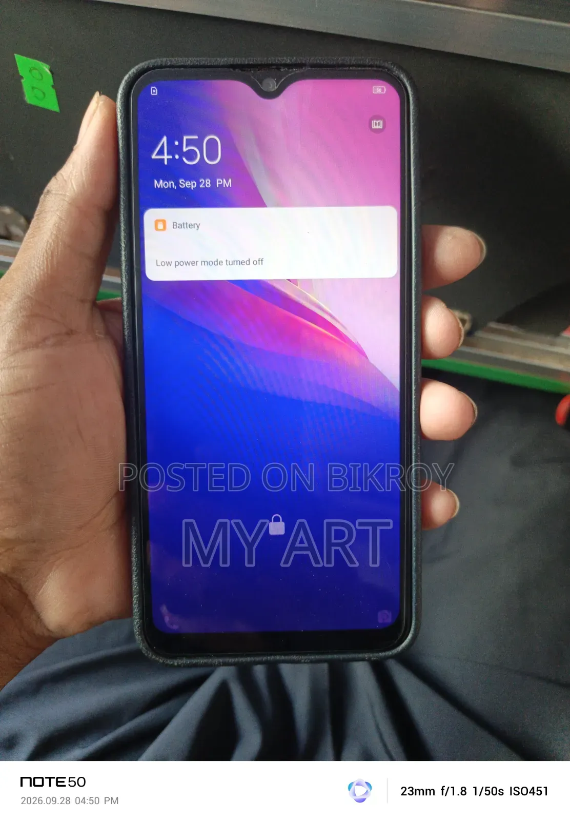 Vivo Y12 64 GB Blue