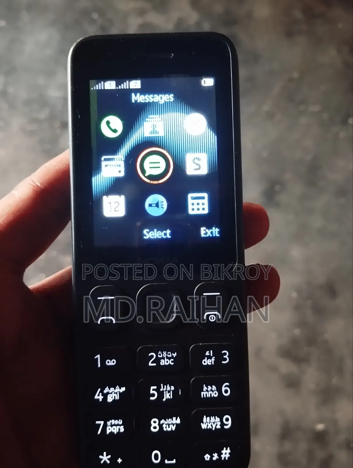 New Nokia 125 Black