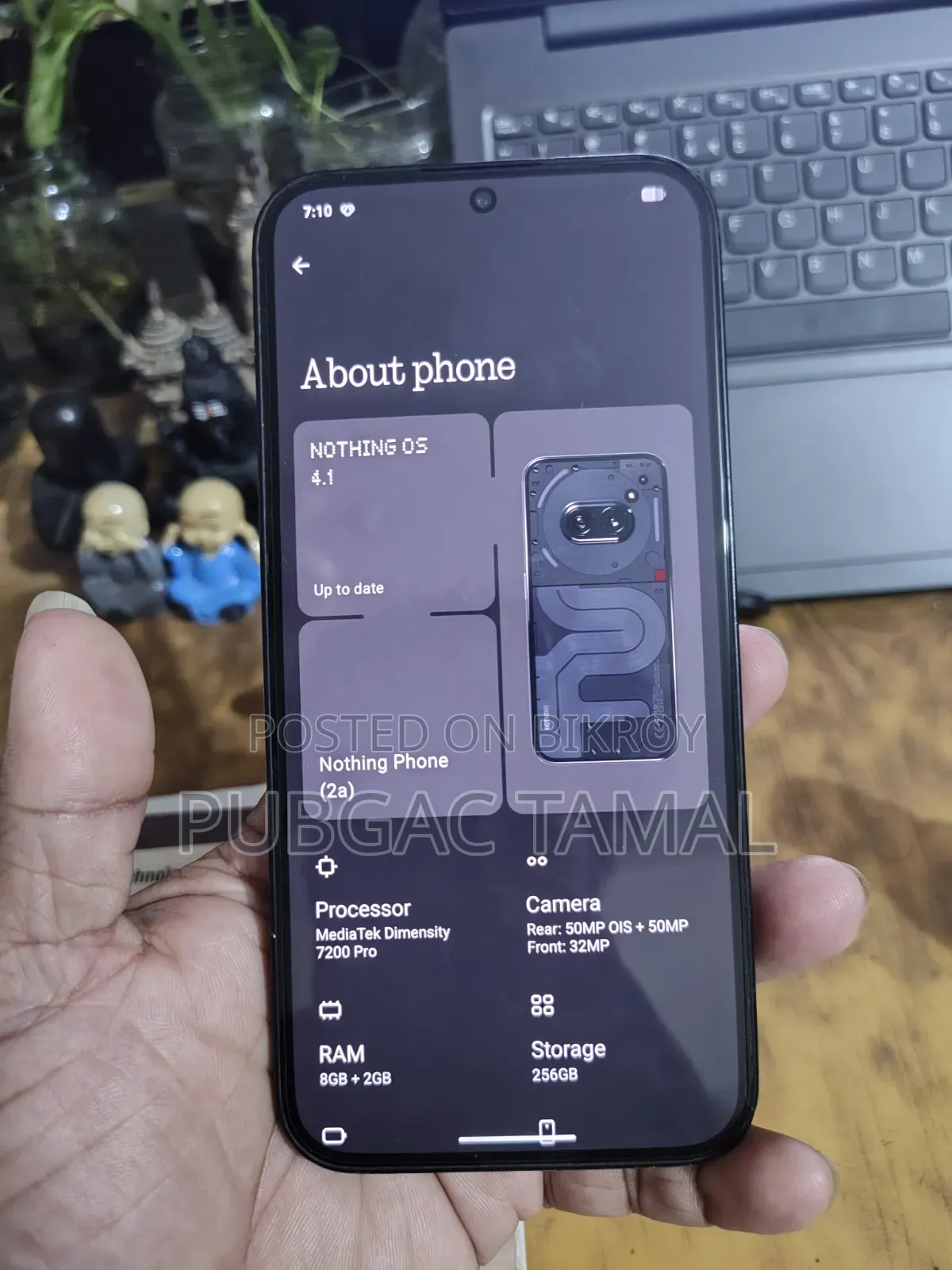 Nothing Phone 2a 256 GB Black