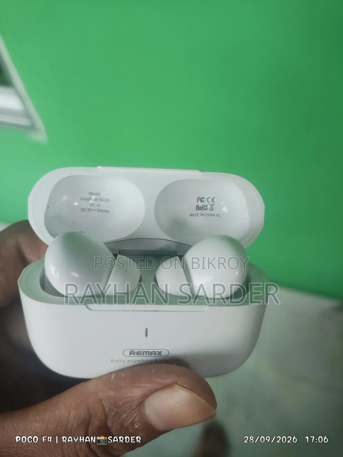 REMAX TWS Wireless Earbuds | Original Sound