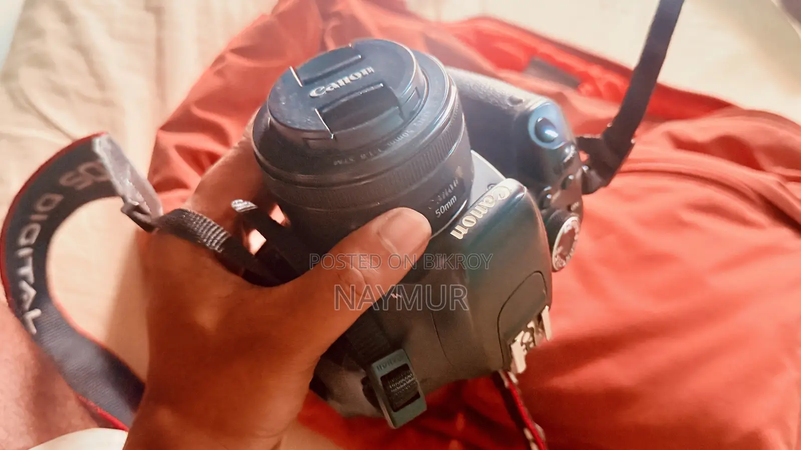 Canon 600d With 50mm Prime Lens