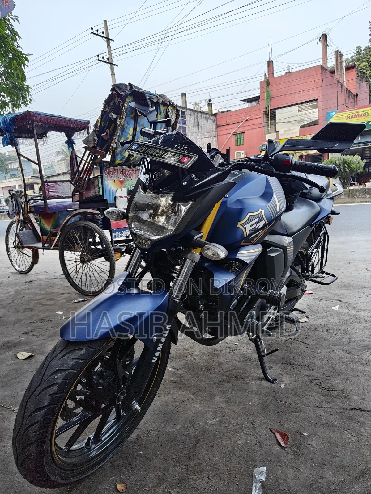 New Yamaha FZS V2 2026 Blue