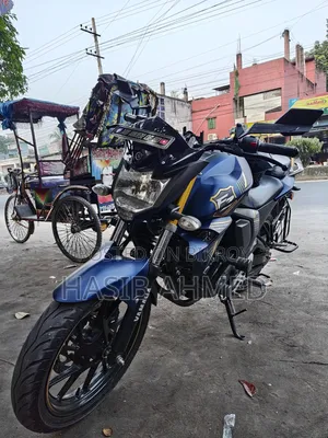 New Yamaha FZS V2 2026 Blue