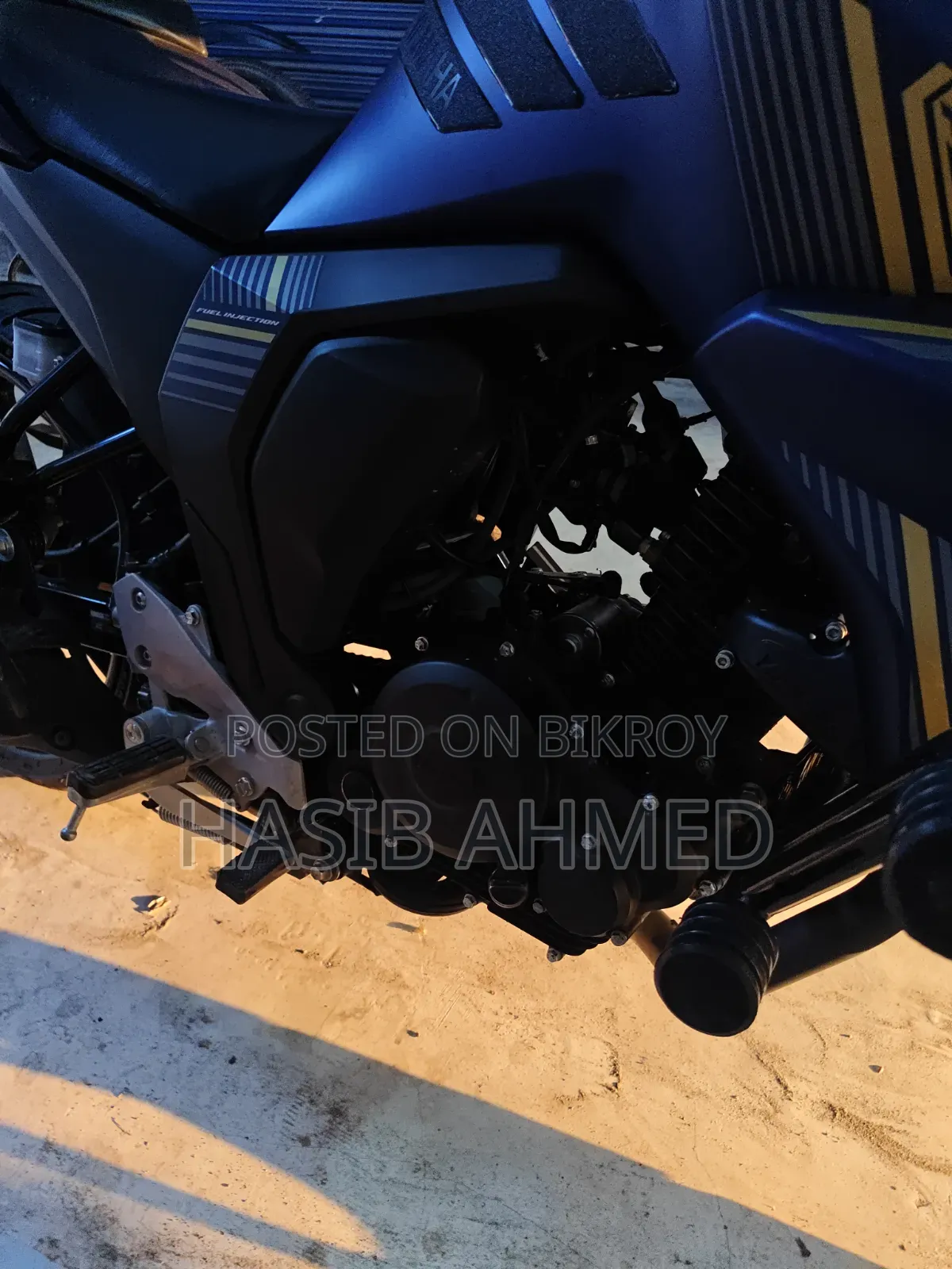 New Yamaha FZS V2 2026 Blue