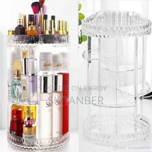 Cosmetics Makeup Organizer 3D Rotating 360'
