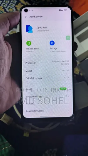 Oppo A53 128 GB White