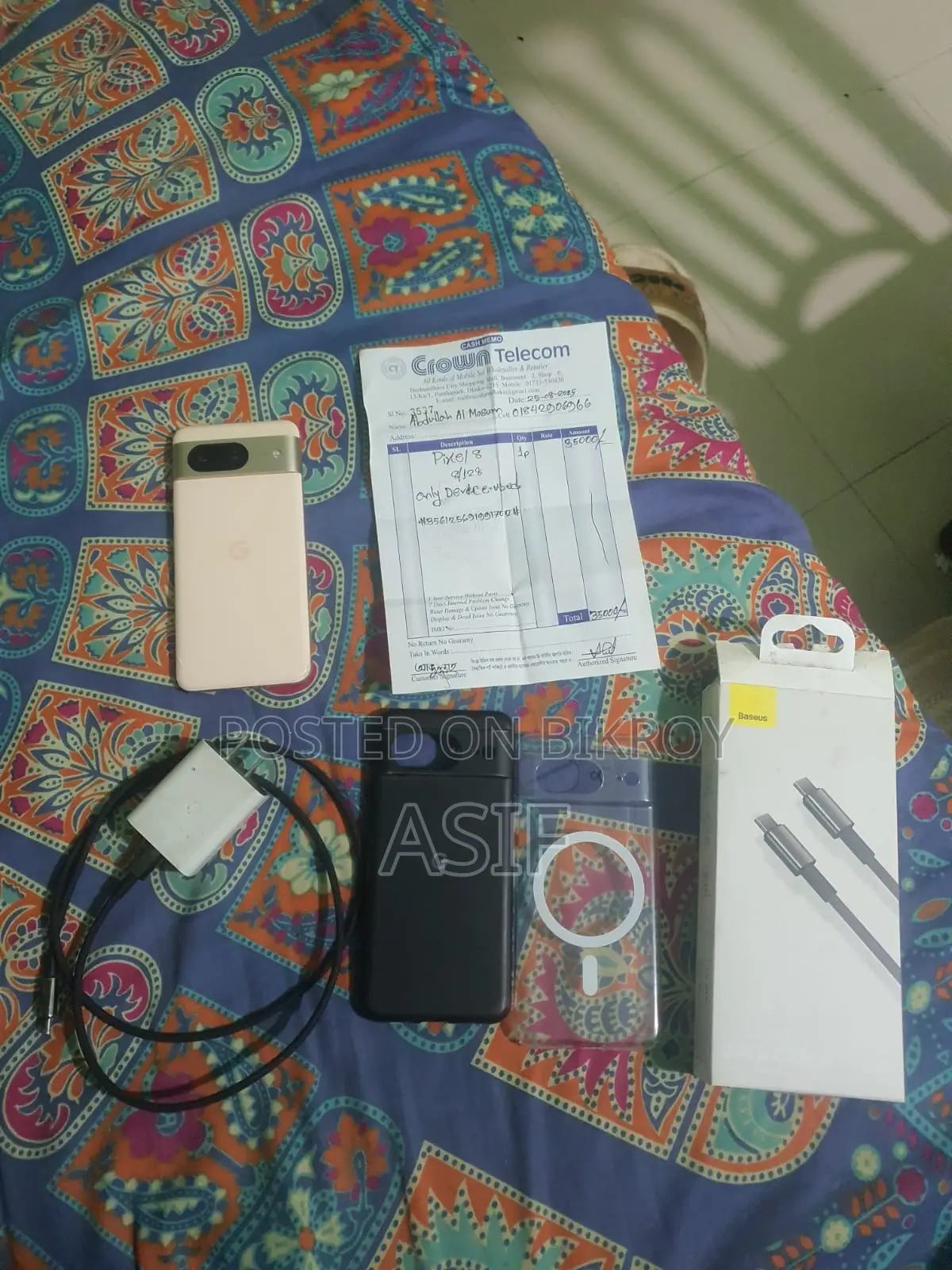 Google Pixel 8 128 GB Rose Gold