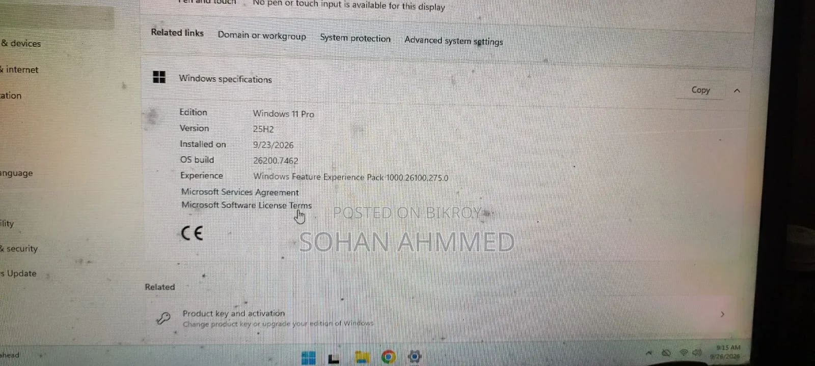 Desktop Computer 8GB Intel Core i5 SSD 128GB