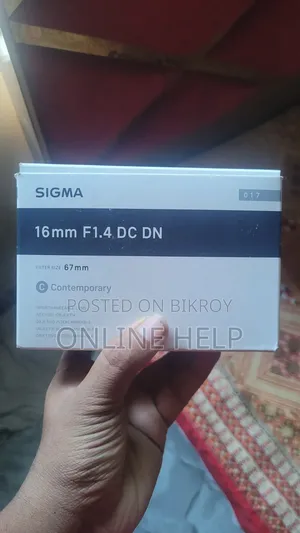 Sigma 16mm F1.4 Dc Dn Lens