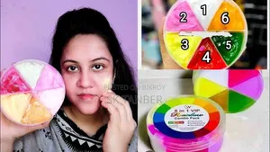 6 Colors Magic in One Box – 6 in 1 VIP Rainbow Makeup Box