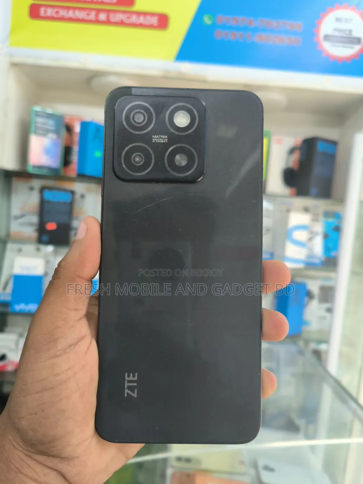 জেডটিই নুবিয়া জেড৫০ ১২৮ জিবি ব্ল্যাক