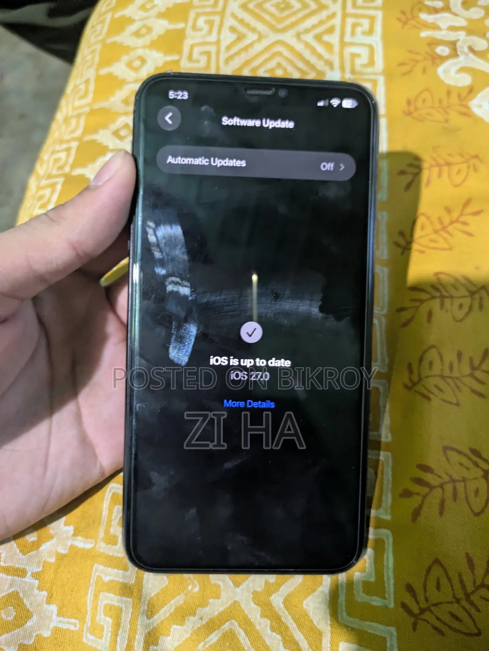 অ্যাপল আইফোন ১১ প্রো ম্যাক্স ৬৪ জিবি ব্লু