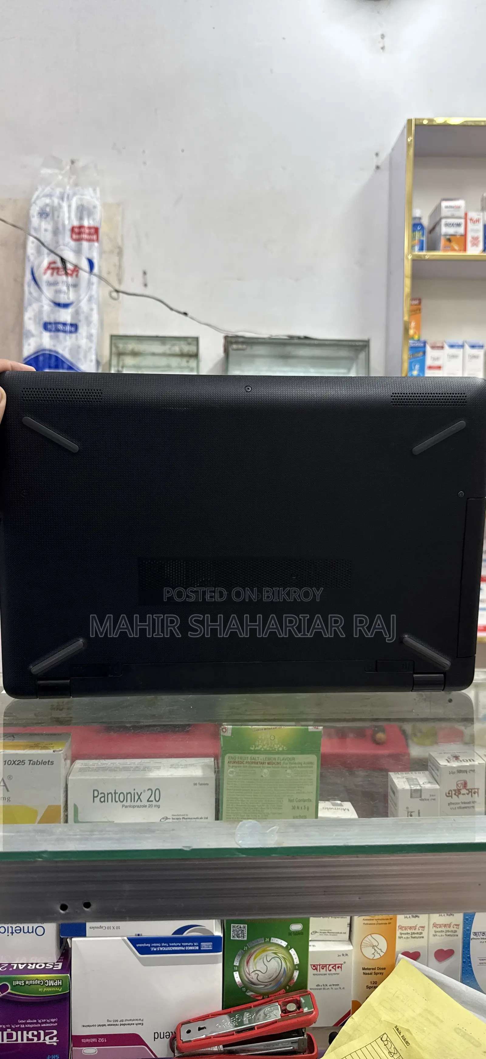 ল্যাপটপ এইচপি ১৫ ৪জিবি ইন্টেল সেলেরন এইচডিডি ২৫৬জিবি