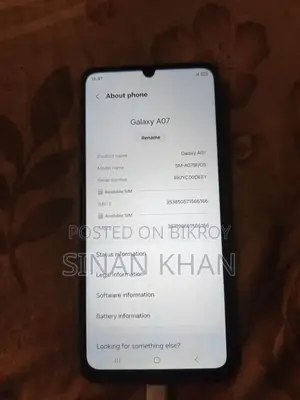 Samsung Galaxy A07 128 GB Black