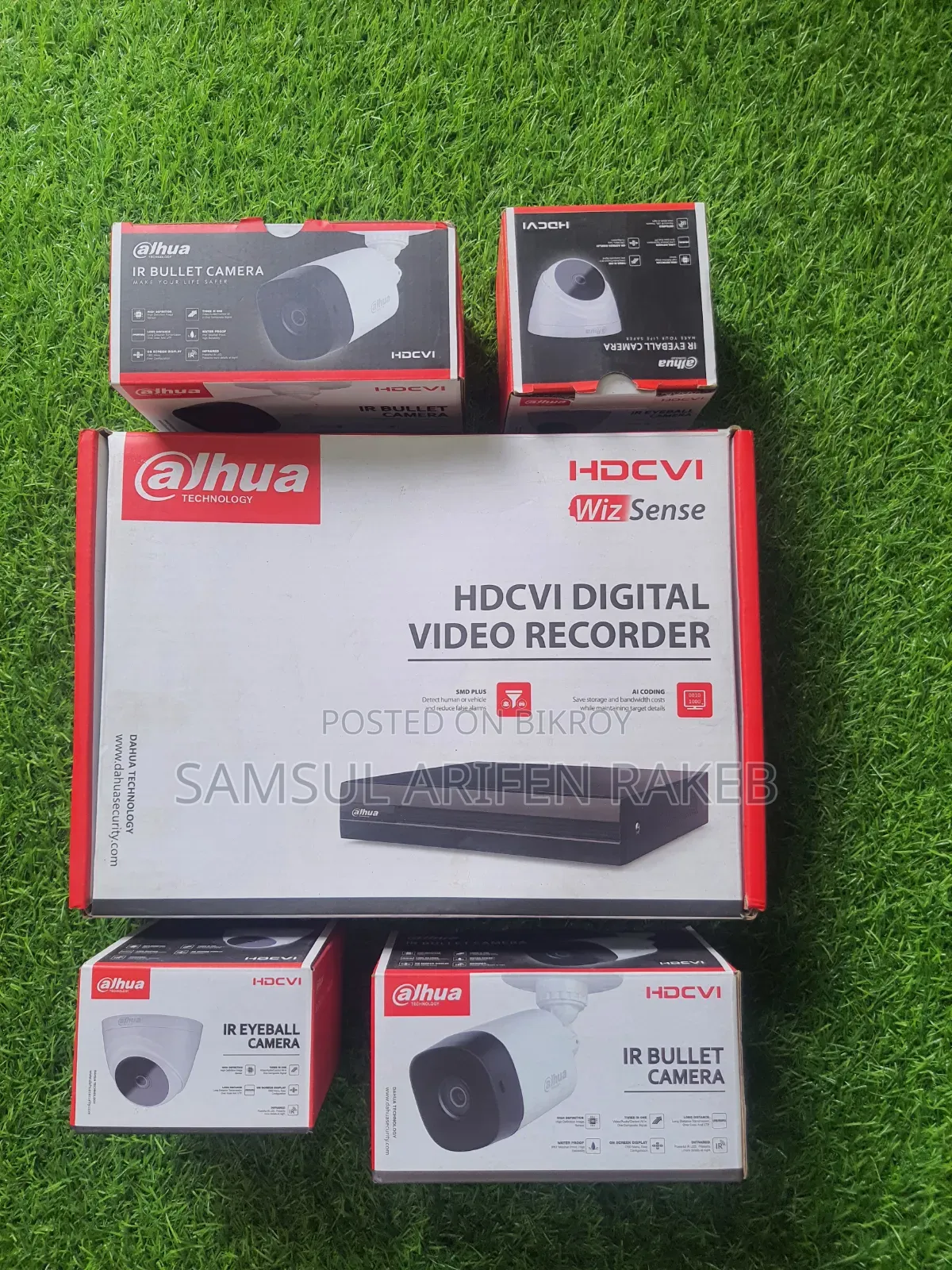 CCTV Camera Setup Dahua 8 Chanel